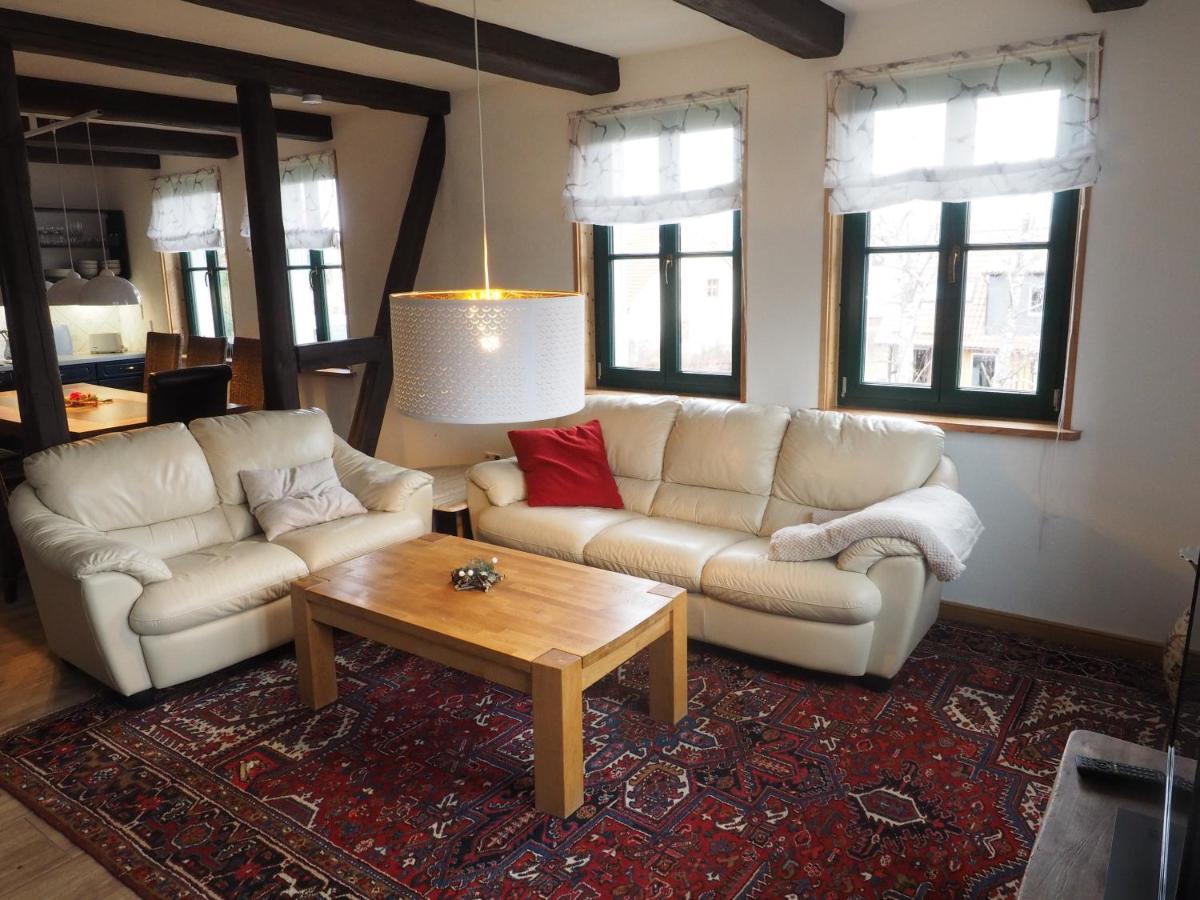 Schoene Gemuetliche Ferienwohnung Mit Kamin II Im Harz Darlingerode エクステリア 写真
